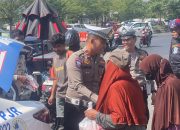 IPDA Syaifullah Yusran Pimpin Patroli Jumat Berkah Sat PJR Ditlantas Polda Sulsel