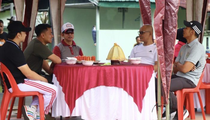Polres Palopo Gelar Olahraga Bersama di Lapangan Gaspa dalam Rangka HUT Polwan