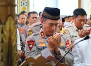 Polda Sulsel Gelar Shalat Gaib untuk Pengemudi Ojol