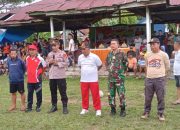 Polsek Malunda Polres Majene, Amankan partai final sepak bola HUT RI KE-80 Tingkat Kecamatan Malunda.