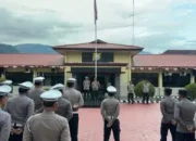 Kapolres Enrekang Pimpin Apel Siaga Sikapi Situasi Nasional !