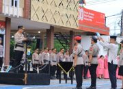 Kapolres Barru Pimpin Sertijab  Kasat Lantas dan Pengabmbilan Sumpah Kasat Narkoba