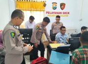 Pastikan Petugas Tetap Fit, Urkes Polres Selayar Lakukan Pemeriksaan Kesehatan Operator SKCK