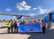 Terbang Perdana dengan Fly Jaya ke Selayar, Kapolres Ajak PJU dan Anggota Gunakan Penerbangan