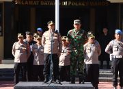 Polres Maros bersama Kodim 1422 Gelar Apel Persiapan Amankan Aksi Unjuk Rasa Aliansi Mahasiswa dan Masyarakat