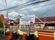 Ditlantas Polda Sulbar Gencarkan Kampanye Anti Anarkisme Lewat Spanduk di Titik Strategis