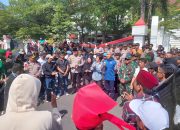 Kapolres Gowa Turun Langsung Amankan Unjuk Rasa di DPRD Gowa
