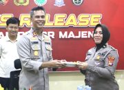 Kapolres Majene Hadiri Syukuran HUT Polwan ke-77 di Polres Majene