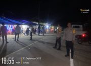 Personel Polsek Tabulahan Gelar Patroli Malam Jaga Kamtibmas