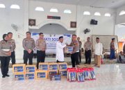 Polantas Polda Sulbar Menyapa Pesantren Al-Munawarah, Sentuhan Kemanusian Jelang Hut Lantas Ke-70