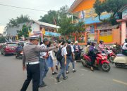 Polantas Polda Sulbar Menyapa Pesantren Al-Munawarah, Sentuhan Kemanusian Jelang Hut Lantas Ke-70