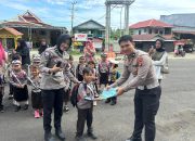 Polisi Jadi Sahabat Anak: Ditlantas Polda Sulbar Tanamkan Kesadaran Lalu Lintas Sejak Dini