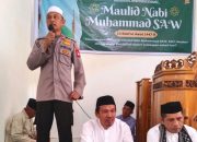 Kapolsek Sendana Hadiri Peringatan Maulid Nabi Muhammad SAW di Masjid Darussaadah Puttada