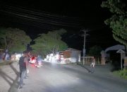 Antisipasi Aksi kriminalitas dan Panyakit Masyarakat, Polres Majene Gelar Patroli Kamtibmas di Wilayah Pemukiman