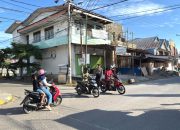 Antisipasi Potensi Aksi Kejahatan, Samapta Polres Majene Gelar Patroli untuk Jaga Kamtibmas