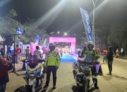 Puluhan Personel Polres Bulukumba Amankan Event Bulukumba Night Run 2025