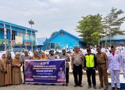 Satlantas Polres Maros Gelar Police Go To School di SMKN 1 Maros