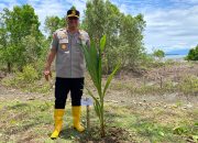 Kapolda Sulbar Hadiri Penanaman Pohon Kelapa, Dukung Ketahanan Pangan Berkelanjutan