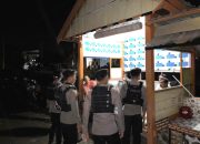 Sasar Pos Ronda dan Kerumunan Warga, Samapta Polres Majene Intensifkan Patroli Dialogis