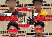 Resmob Polres Gowa Tangkap Empat Pelaku Pengrusakan, Lima Lainnya Diburu