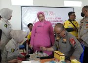 Semarak Hut Lalu Lintas ke-70, Kapolda Sulbar harapkan Kegiatan Bakhti Kesehatan Memberikan Manfaat untuk Masyarakat