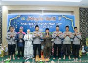 Polres Barru Peringati Maulid Nabi Muhammad SAW di Masjid Nurul Aska