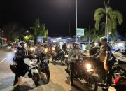 Polres Wajo Bersama TNI dan Pemda Gelar Patroli Skala Besar Jaga Kamtibmas