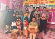 Sat Lantas Polres Maros Gelar Bakti Sosial di Panti Asuhan Al Qadri Mandai