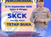 Polres Wajo Pastikan Layanan SKCK Tetap Buka di Akhir Pekan