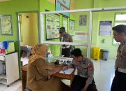 Satlantas Polres Majene Gelar Donor Darah Sambut HUT Polantas ke-70
