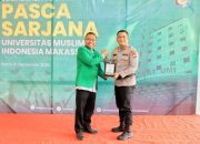 Universitas Muslim Indonesia  Sosialisasikan Program Pasca Sarjana di Polres Barru
