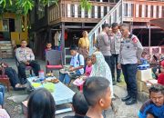 Kapolres Jeneponto Kunjungi dan Berikan Bantuan kepada Korban Kebakaran di Maccini Baji