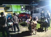 Sasar Kerumunan Warga, Samapta Polres Majene Intensifkan Patroli Dialogis Cegah Kriminalitas