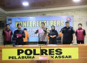 Polres Pelabuhan Makassar Rilis Hasil Operasi Sikat Lipu Tahun 2025