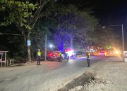 Satlantas Polres Majene Gelar Patroli Blue Light Antisipasi Pelanggaran dan Balap Liar