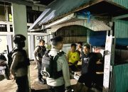 Sasar Pos Ronda dan Jalan Protokol, Samapta Polres Majene Intensifkan Patroli Dialogis Jaga Kamtibmas