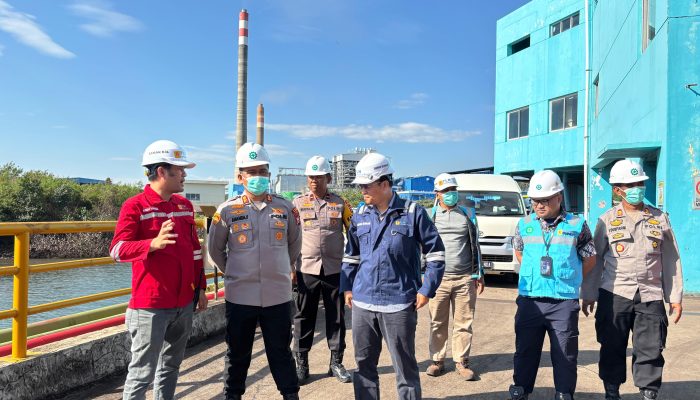 Kapolres AKBP Ananda Berkunjung Ke Pembangkit Listrik Tenaga Uap Barru