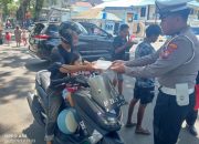 Jumat Berkah Sat Lantas Polres Parepare, Semangat Berbagi untuk Sesama