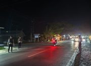 Cegah Kriminalitas, Patroli Samapta Polres Majene Gelar Patroli Malam