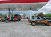Respon Aduan Warga Penyalahgunaan BBM Solar, Polsek Wara utara Patroli Pengawasan di Pertamina