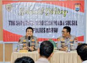 SDM PPolda Sulsel Laksanakan Super Visi Ke Mapolres Barru