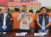Kapolres Jeneponto Pimpin Press Release Pengungkapan Kasus Tiga Bulan Terakhir