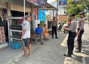Samapta Polres Majene Gencarkan Patroli Dialogis Cegah Gangguan Kamtibmas