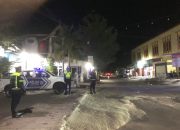 Sat Lantas Polres Majene Gelar Patroli Blue Light, Cegah Aksi Kriminalitas dan Pelanggaran Lalu Lintas