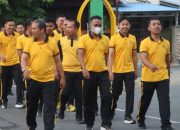 Jaga Kondisi Fisik Untuk Kesiapan Tugas, Personel Polres Selayar Rutin Olahraga Pagi