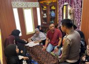 Wujud Empati Kasat Lantas Polres Bantaeng Melayat Kerumah Duka Korban Laka Lantas