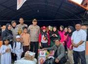 Polres Parepare Kembali Serahkan Bantuan Kemanusiaan Untuk Korban Kebakaran Rumah