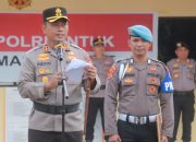 Kapolres Wajo Pimpin Upacara Pelantikan Kenaikan Pangkat Kompol Muhammad Hatta