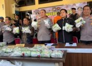 Jabat 2 Bulan Sebagai Kapolres Parepare,  AKBP Indra Waspada Ungkap 64 Kg Sabu