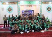 Ditlantas Polda Sulsel Gelar Maulid Nabi Muhammad dan Doa Bersama Dengan Melibatkan Ojek Online